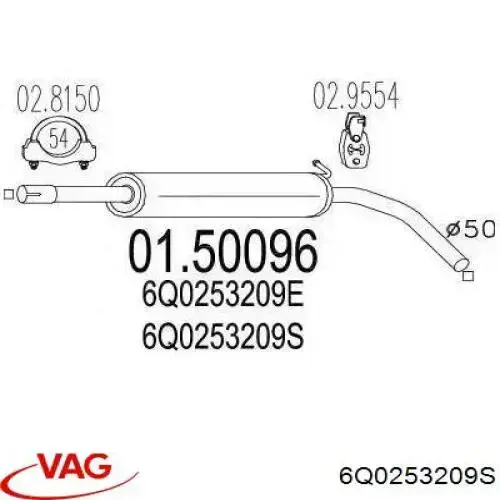 6Q0253209S VAG 