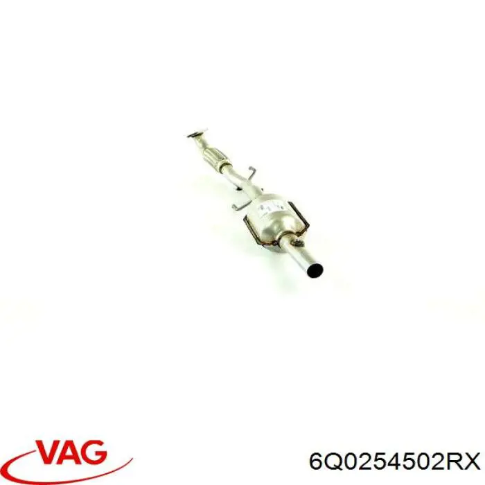 Купить 6Q0254502RX VAG Передняя часть глушителя