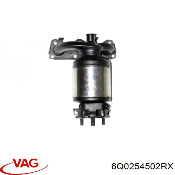 Передняя часть глушителя 6Q0254502RX VAG
