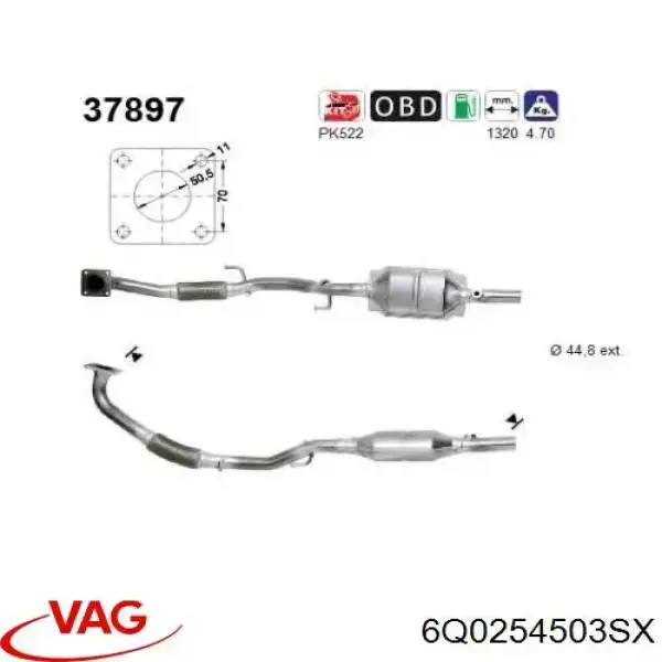 6Q0254503SX VAG 