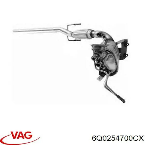 6Q0254700CX VAG Сажевый фильтр DPF