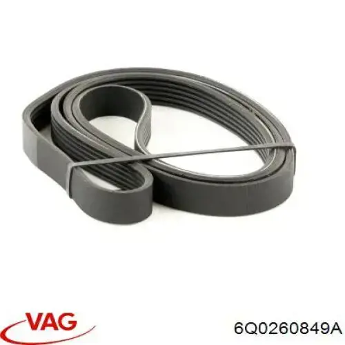 Клиновый ремень VAG 6Q0260849A цена, от 14.17 USD