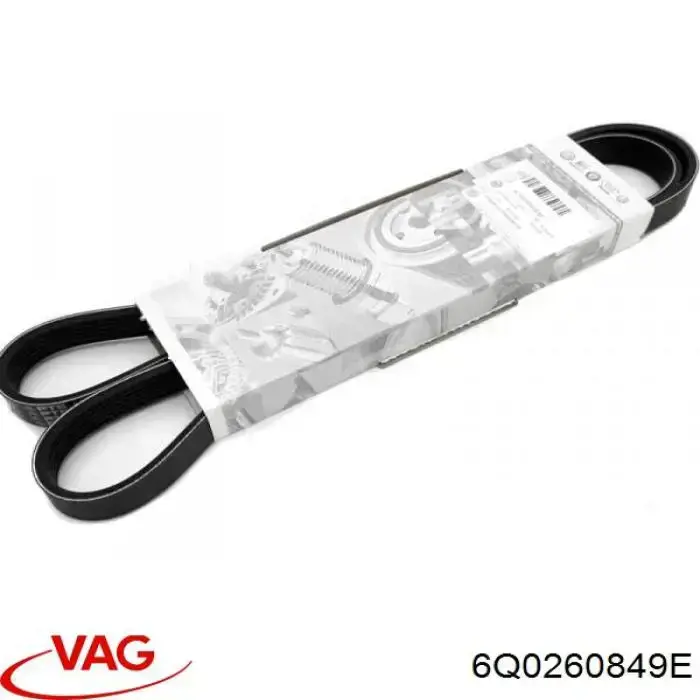 Ремень генератора 6Q0260849E VAG