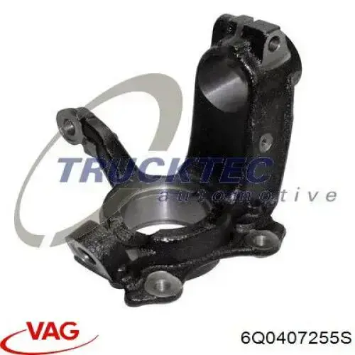 Купить 6Q0407255S VAG Цапфа поворотная левая