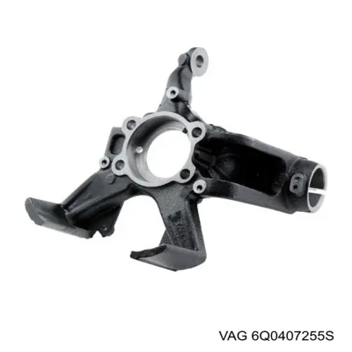 Купить 6Q0407255S VAG Цапфа поворотная левая