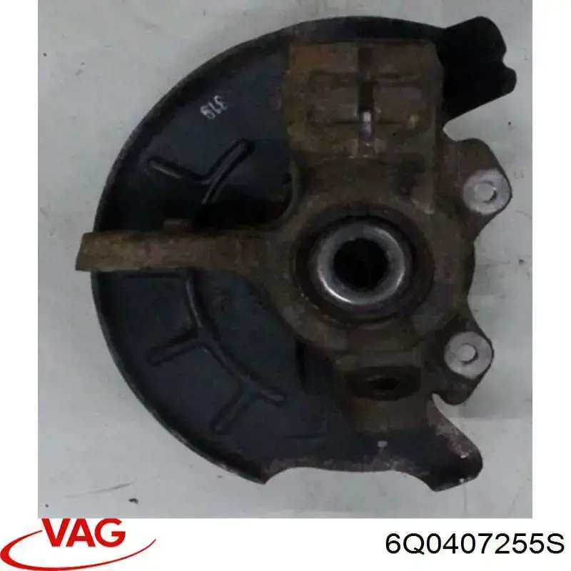 Кулак поворотный передний левый VAG 6Q0407255S