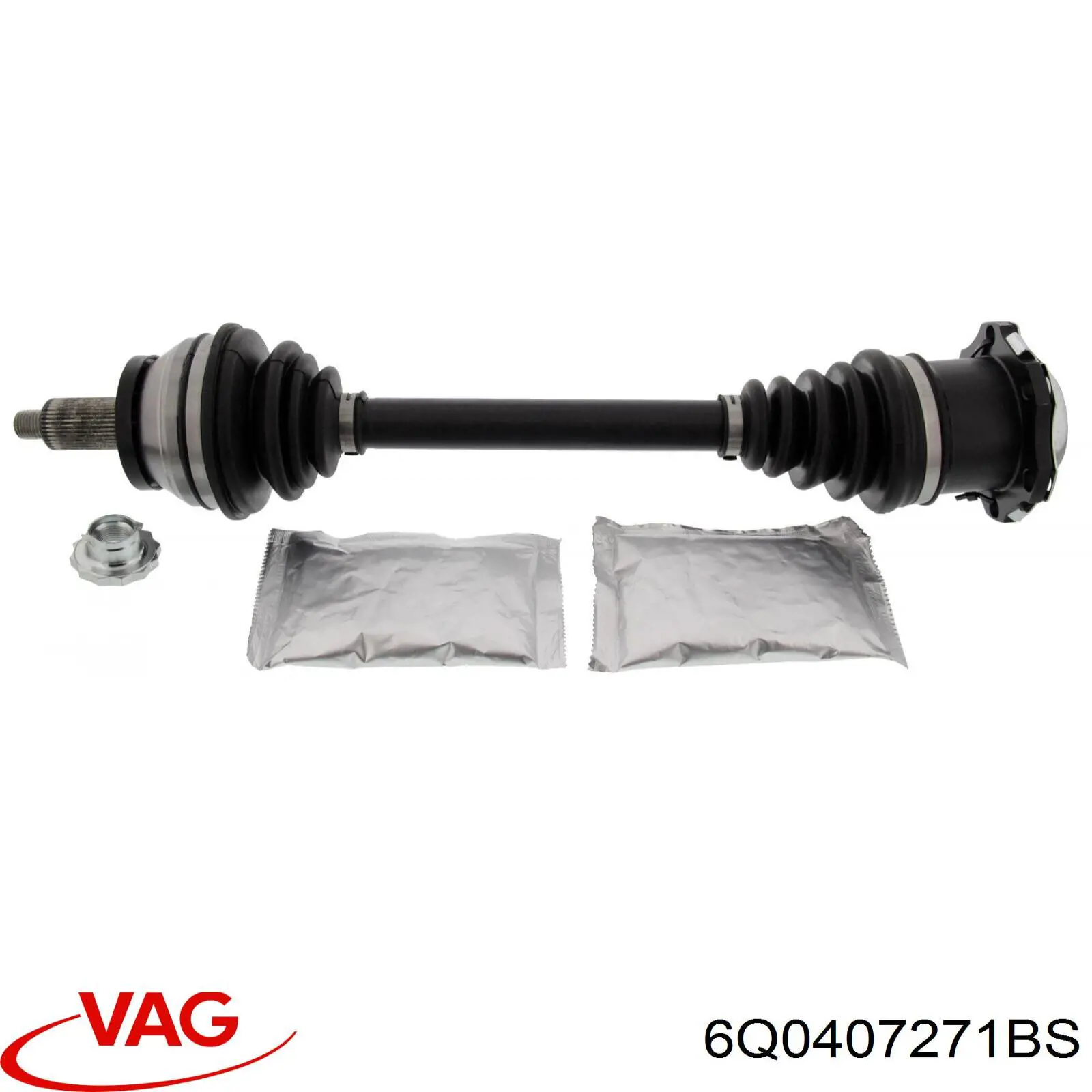 Купить 6Q0407271BS VAG Привод в сборе левый