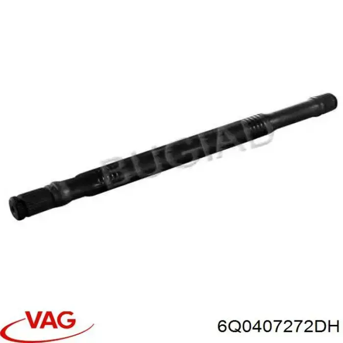 Купить 6Q0407272DH VAG Вал приводной правый