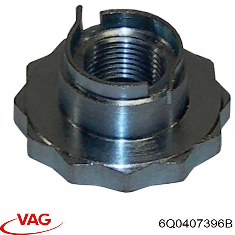 Купить 6Q0407396B VAG Гайка передней ступицы