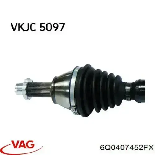 Привод передний правый VAG 6Q0407452FX цена, от 48.53 USD