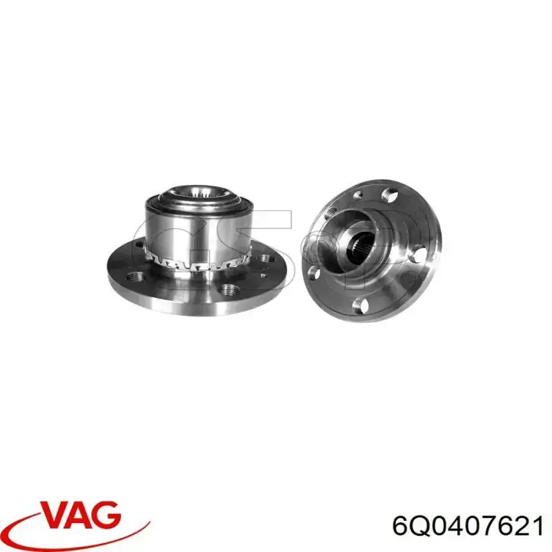 Ступицы передних колес VAG 6Q0407621 цена, от 37.61 USD