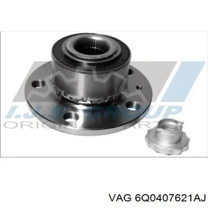 Передняя ступица 6Q0407621AJ VAG