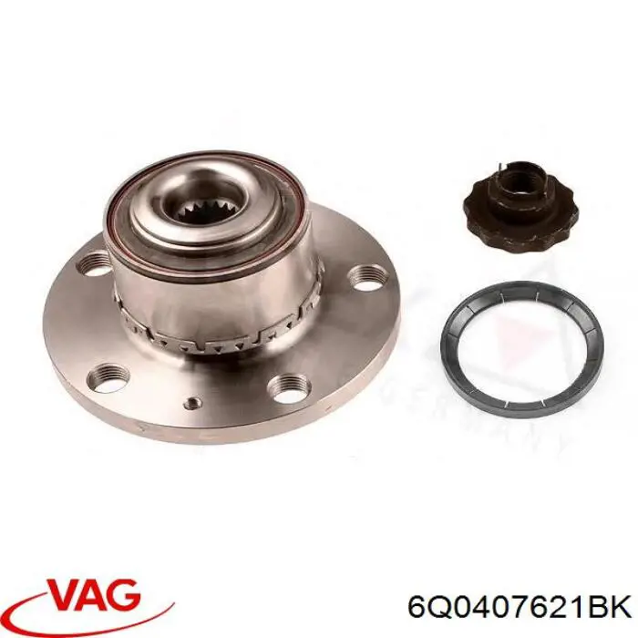 Ступицы передних колес VAG 6Q0407621BK цена, от 39.14 USD