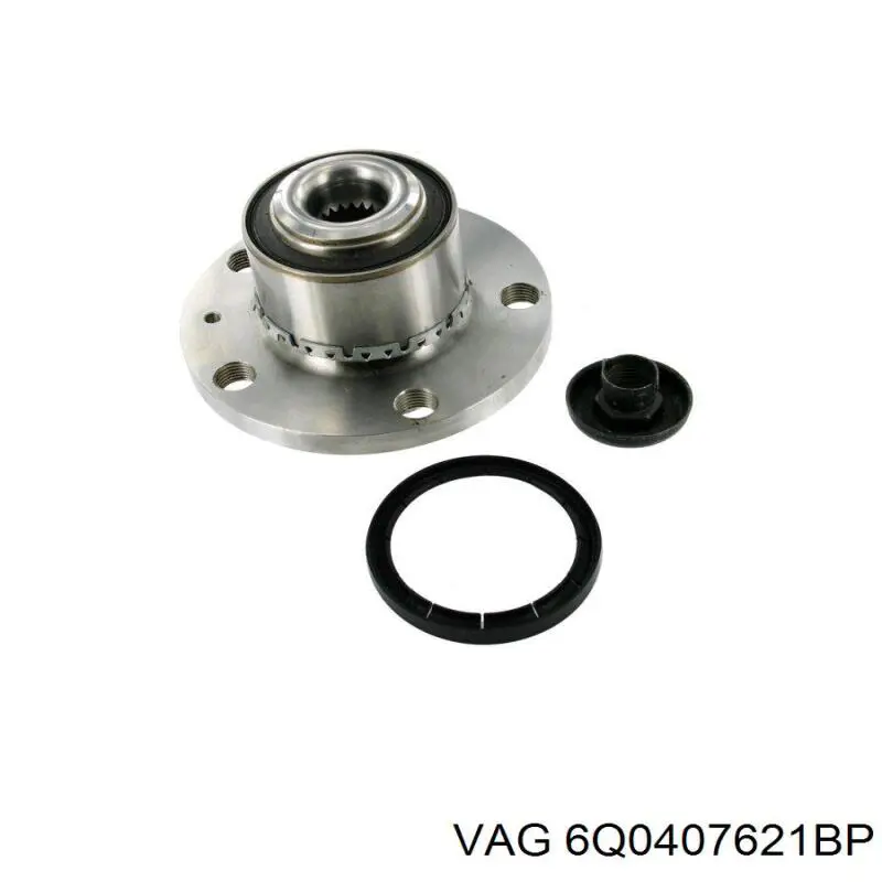 Купить 6Q0407621BP VAG Ступица переднего колеса