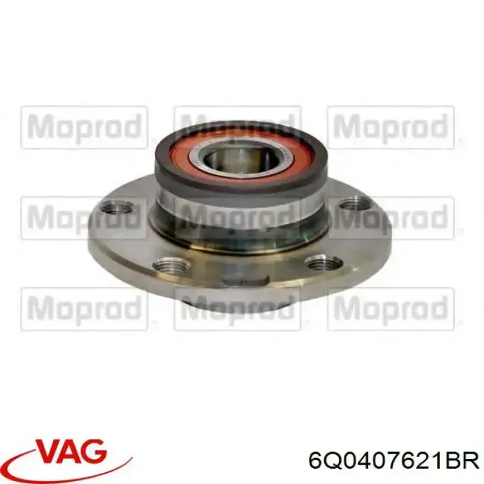 Купить 6Q0407621BR VAG Ступица переднего колеса