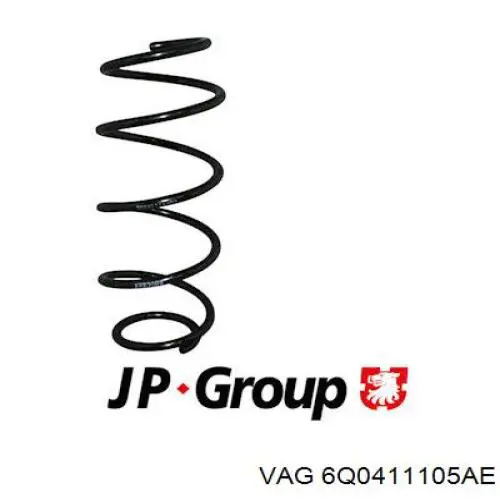 Пружина передняя VAG 6Q0411105AE