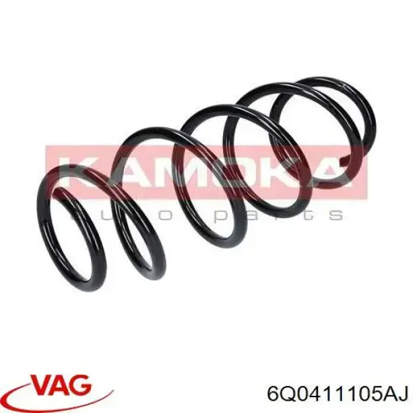 Пружина амортизатора передняя VAG 6Q0411105AJ цена, от 29.53 USD