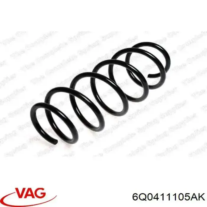 6Q0411105AK VAG Пружина передней подвески