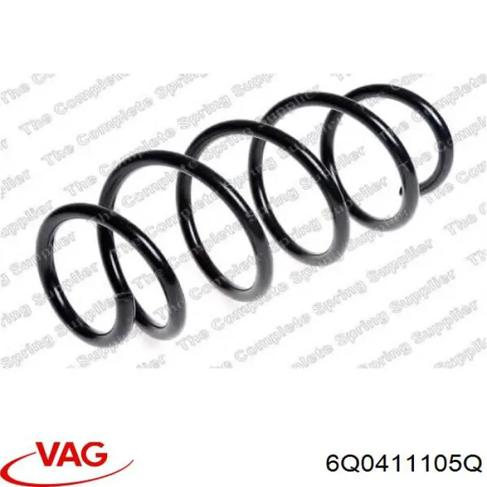 6Q0411105Q VAG Пружина передней подвески