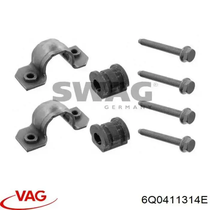 Купить 6Q0411314E VAG Втулки переднего стабилизатора