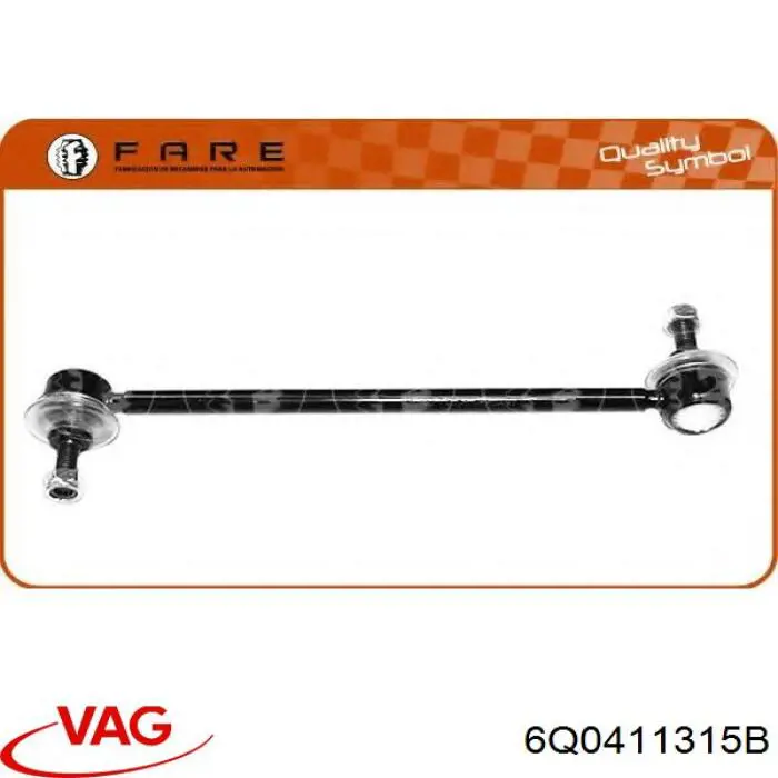 Купить 6Q0411315B VAG Амортизационная стойка