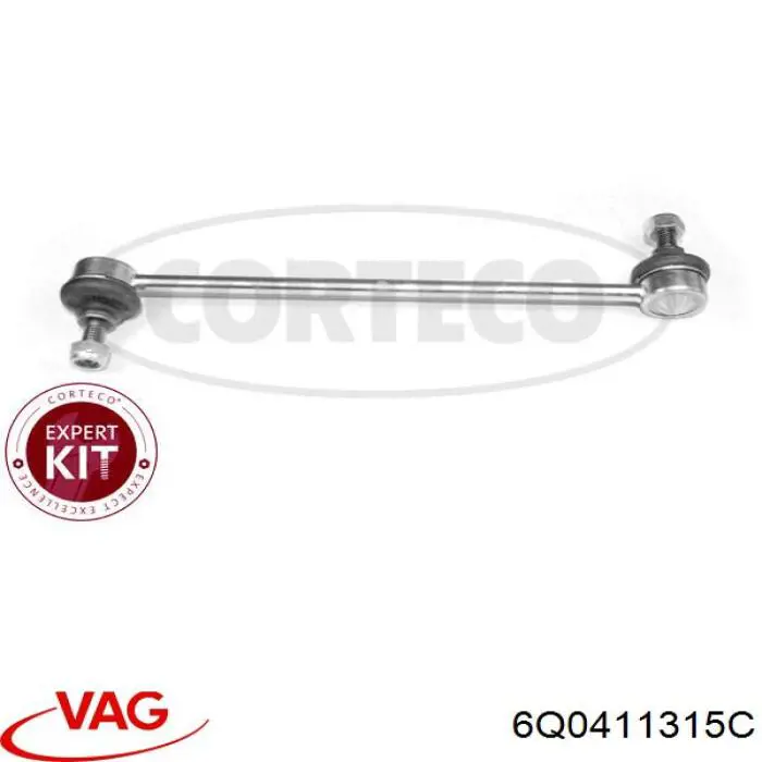 Тяга переднего стабилизатора VAG 6Q0411315C цена, от 11.02 USD