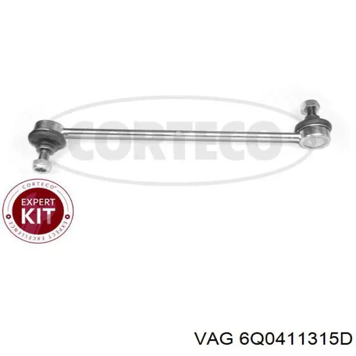 Compre 6Q0411315D VAG Montante de estabilizador dianteiro