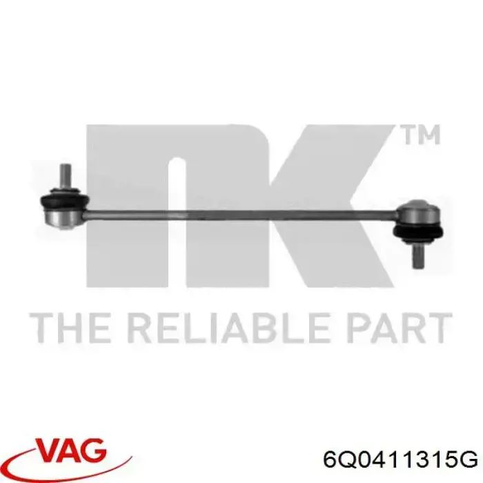 Стойка переднего стабилизатора 6Q0411315G VAG