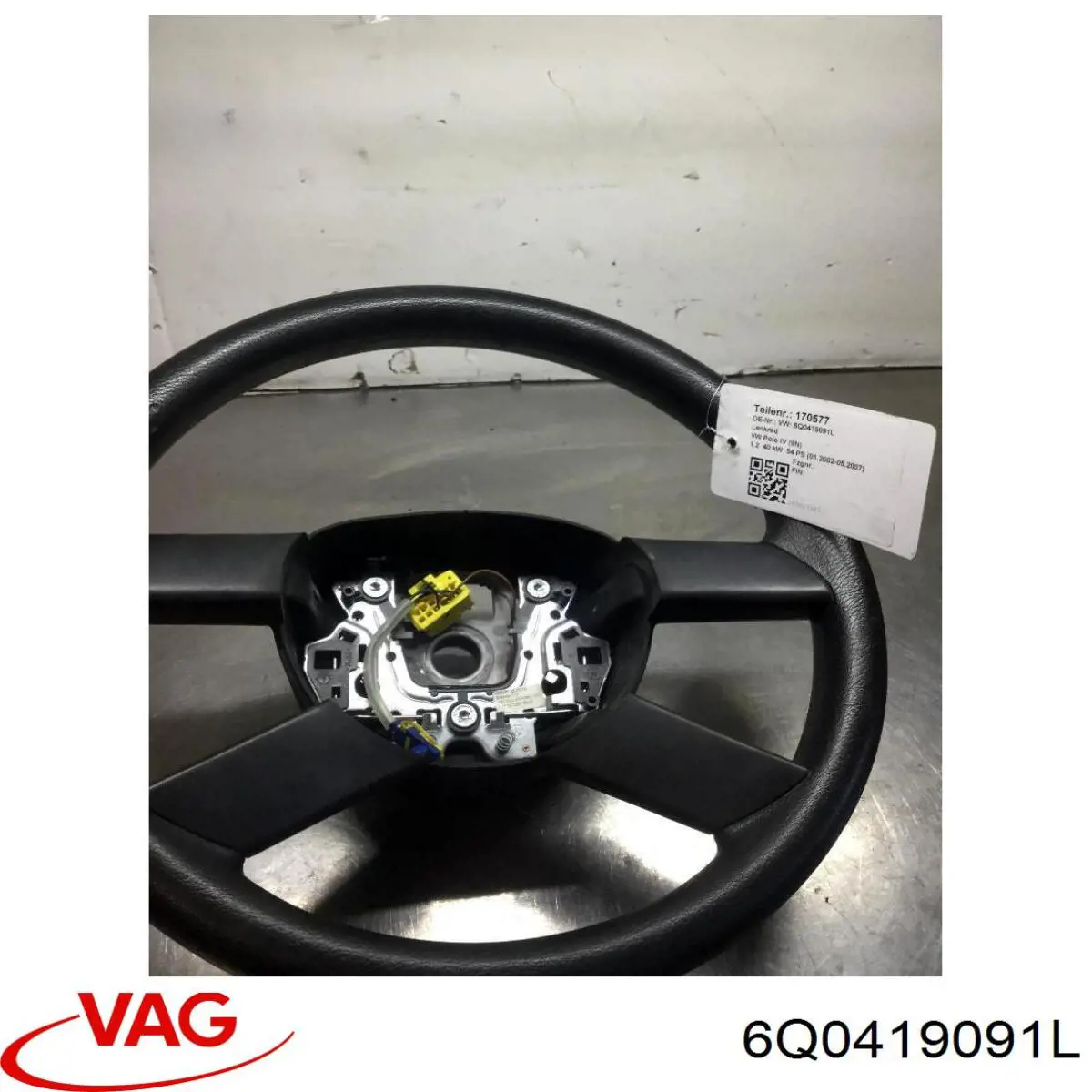 Руль VAG 6Q0419091L цена, от 26.81 USD