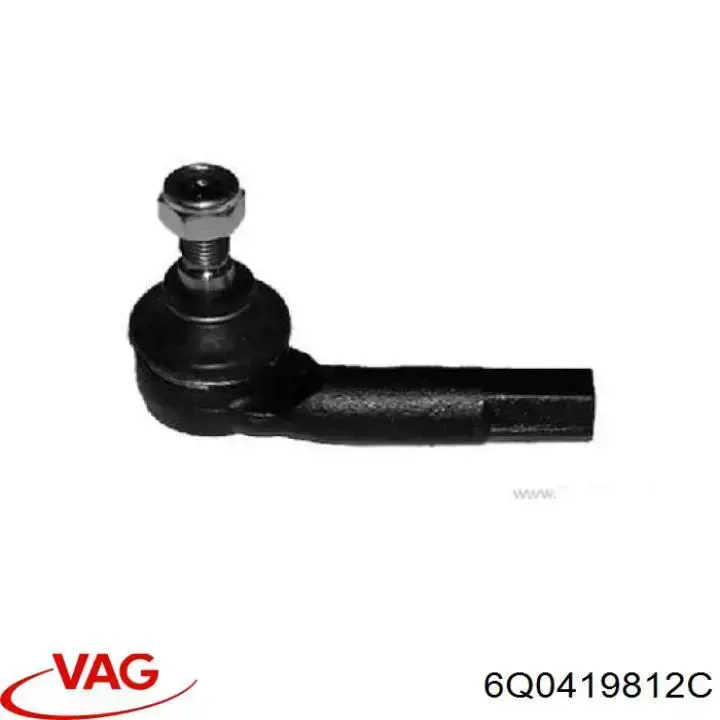 6Q0419812C VAG наконечник рулевой тяги внешний