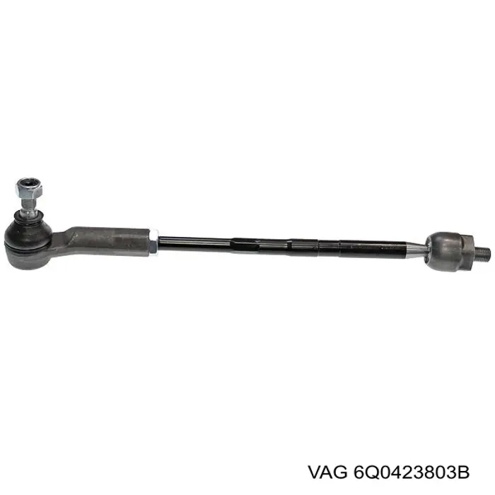 Тяга рулевая в сборе левая 6Q0423803B VAG