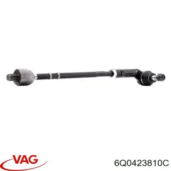 6Q0423810C VAG Поперечная рулевая тяга правая