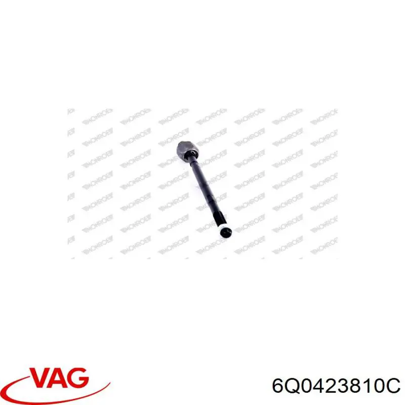 Тяга рулевая в сборе правая 6Q0423810C VAG