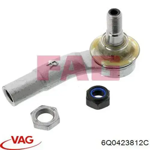 Купить 6Q0423812C VAG Наконечник рулевой тяги, внешний