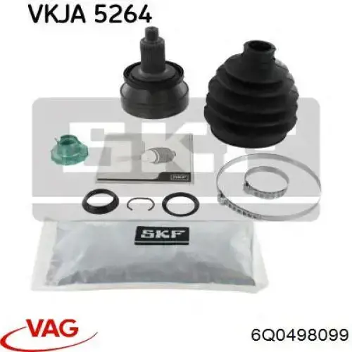 ШРУС наружный VAG 6Q0498099