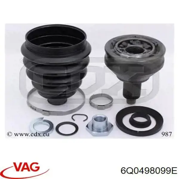 6Q0498099E VAG Наружная граната