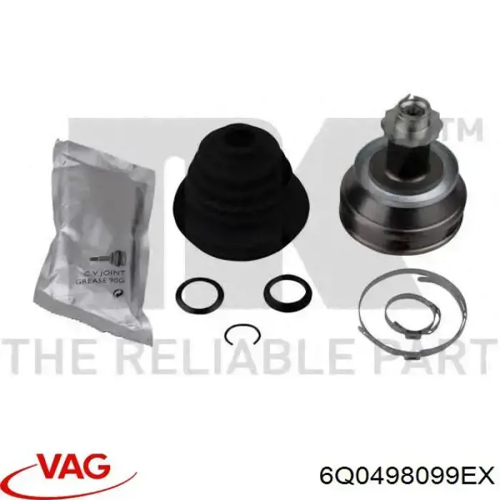 6Q0498099EX VAG Наружная граната