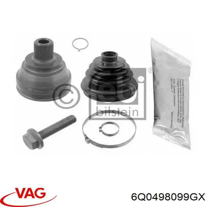 Купить 6Q0498099GX VAG Внешняя граната
