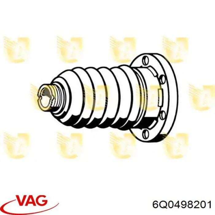 Купить 6Q0498201 VAG Пыльник гранаты внутренний, передней полуоси