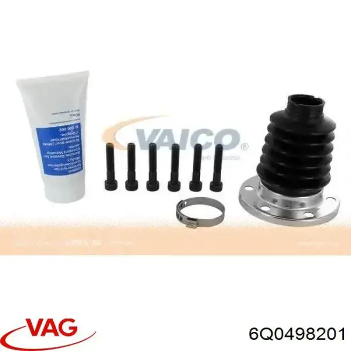 Купить 6Q0498201 VAG Пыльник гранаты внутренний, передней полуоси