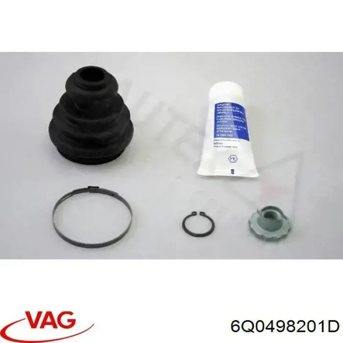 Купить 6Q0498201D VAG Пыльник гранаты внутренний, передней полуоси