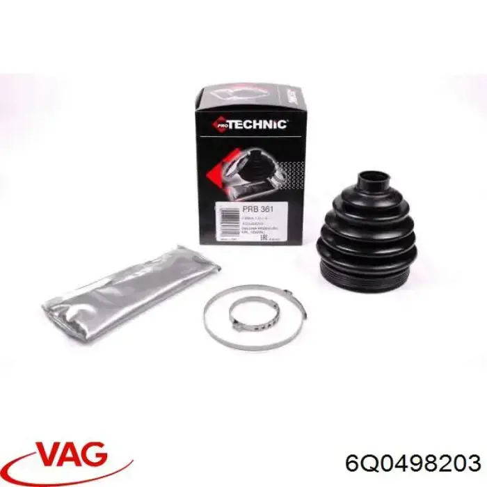 Пыльник ШРУСа наружный 6Q0498203 VAG
