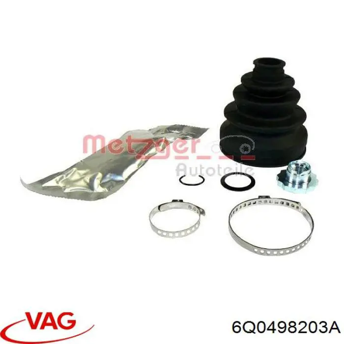 Купить 6Q0498203A VAG Пыльник гранаты наружный, передний