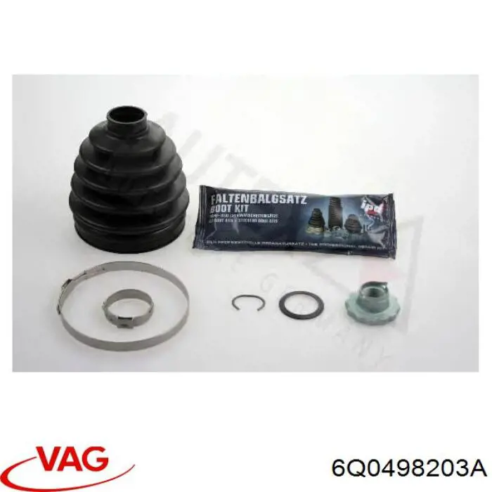 Пыльник ШРУСа наружный 6Q0498203A VAG