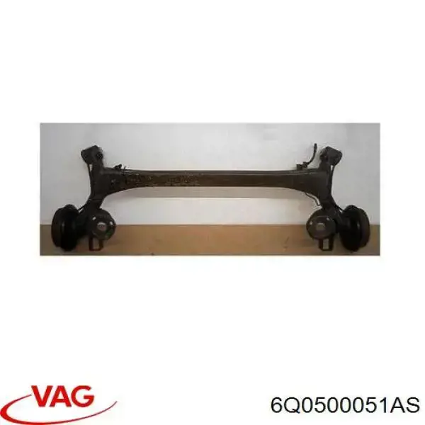 Viga de suspensão traseira (plataforma veicular) para Seat Cordoba  6L2