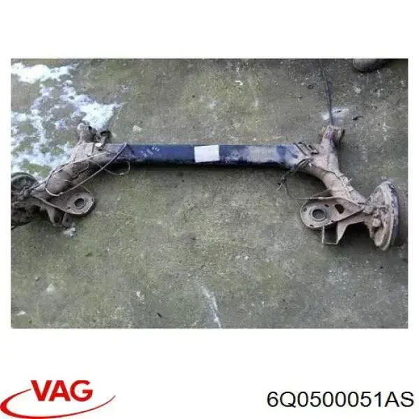 Viga de suspensão traseira (plataforma veicular) Seat Cordoba  6L2