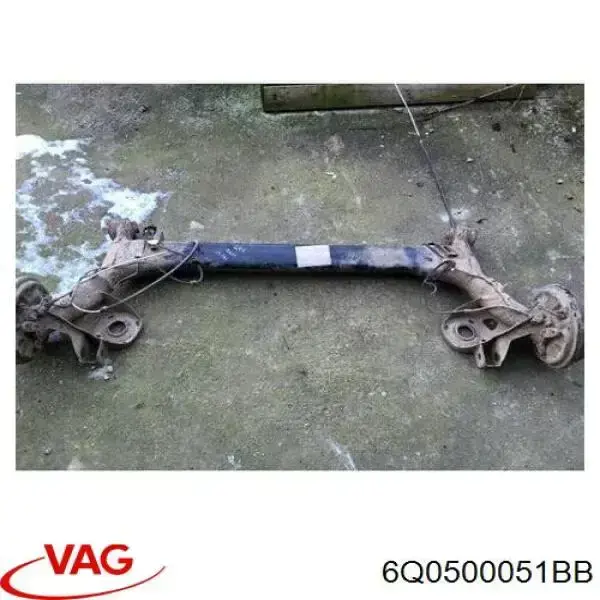 Купить 6Q0500051BB VAG Оси полуприцепов и прицепов