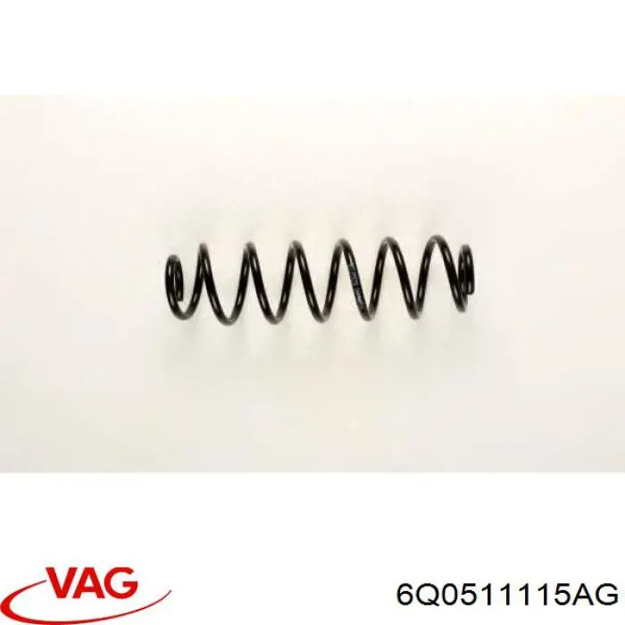 Купить 6Q0511115AG VAG Пружина подвески