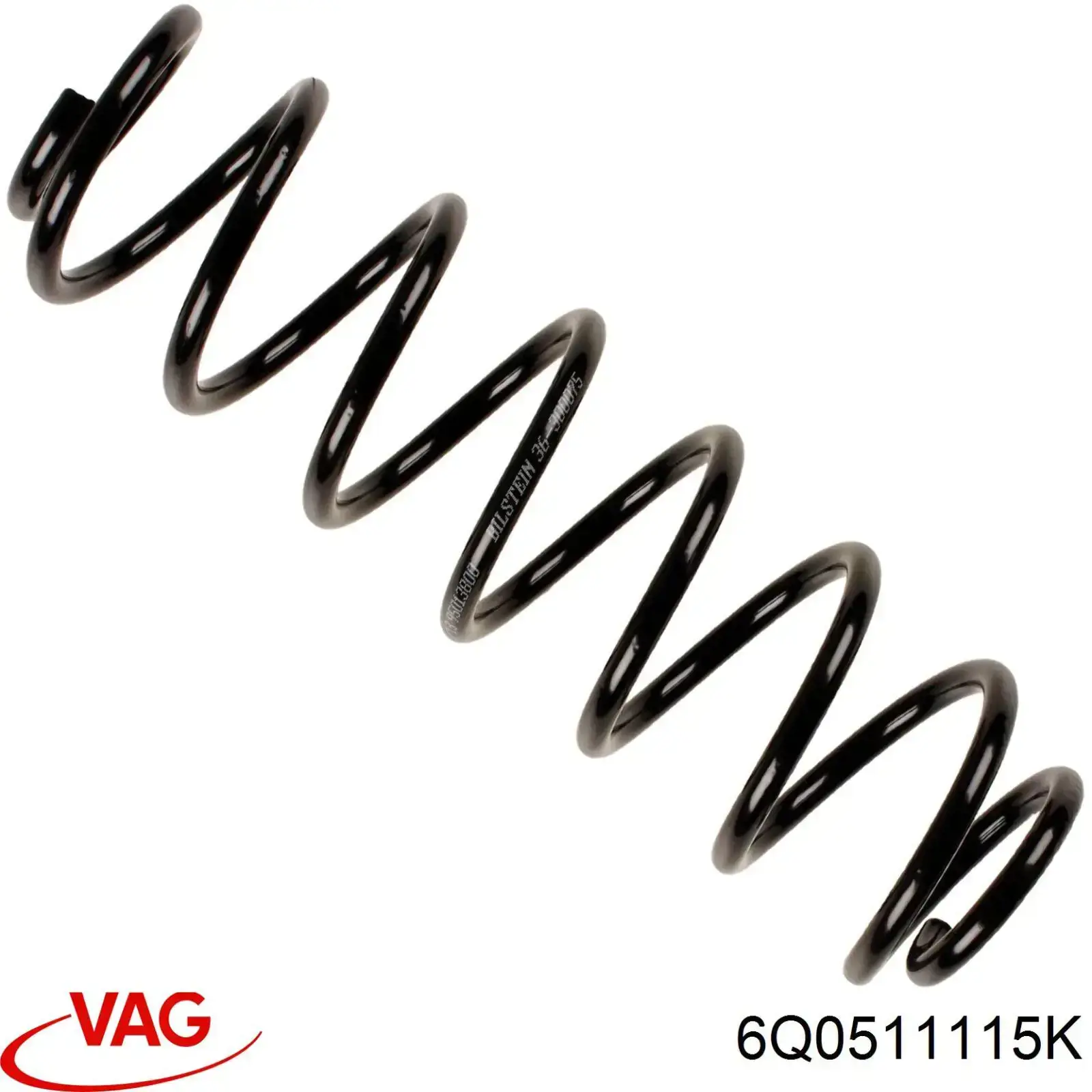 Купить 6Q0511115K VAG Пружина подвески
