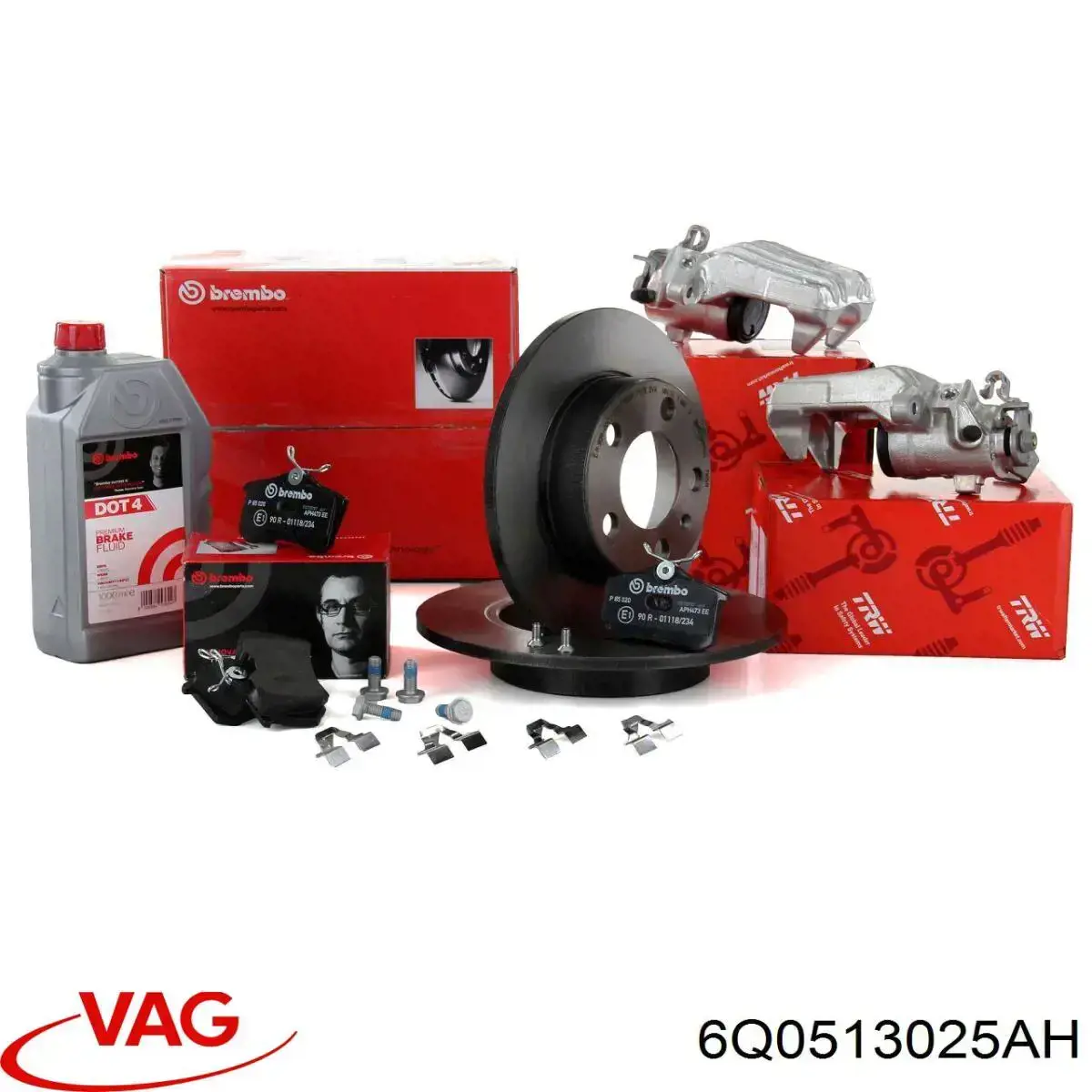 Амортизатор задний 6Q0513025AH VAG